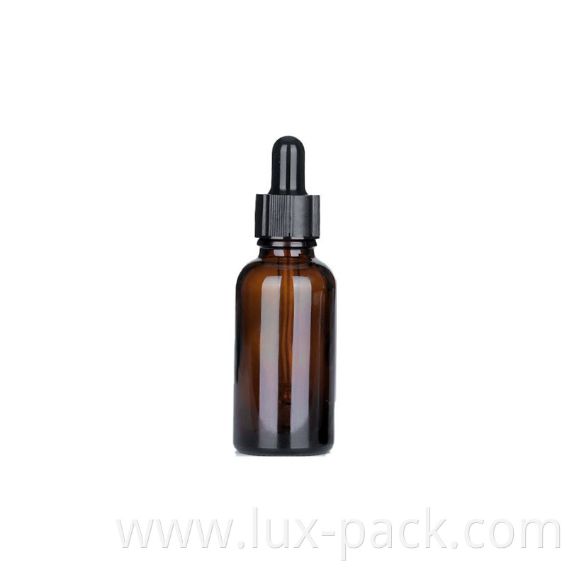 Wholesale 5ml 10ml 15ml 20ml 30ml 50ml 100ml Amber Dropper Essential Oil Bottle